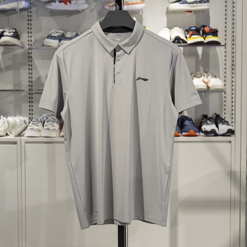 李宁正品2025新款健身系列男子排湿速干运动短袖POLO衫APLV047-5,运动服/休闲服装,运动POLO衫,淘宝优惠券,粉丝福利购,淘宝优惠卷