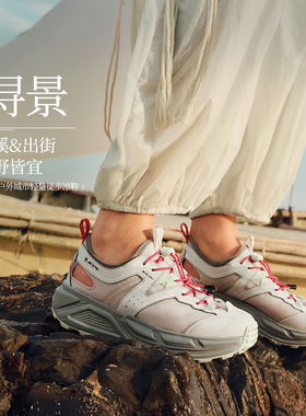 李宁正品户外CF溯｜浔景女子透气减震回弹稳定户外凉鞋AHUW004-1