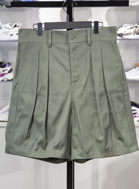 中国李宁运动时尚系列男子休闲短裤经典立体百搭男运动裤AKSP149