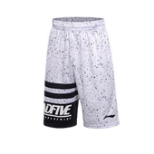 李宁男子夏新款 AAPQ255 运动短裤 BAD FIVE帅气CUBA比赛篮球裤