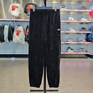 Lining/李宁正品2024新款女子休闲宽松舒适束脚运动长裤AKLU034-5