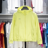 团购系列女子运动外套休闲连帽风衣AFDU626 李宁正品 2024新款