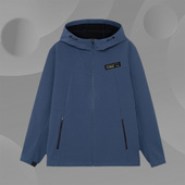 李宁风衣男子冬季 健身加绒防风保暖休闲运动外套AFDR513 新款