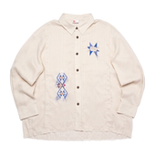 李宁正品 男子时尚 系列轻薄舒适百搭休闲长袖 Lining 衬衫 ASHS891