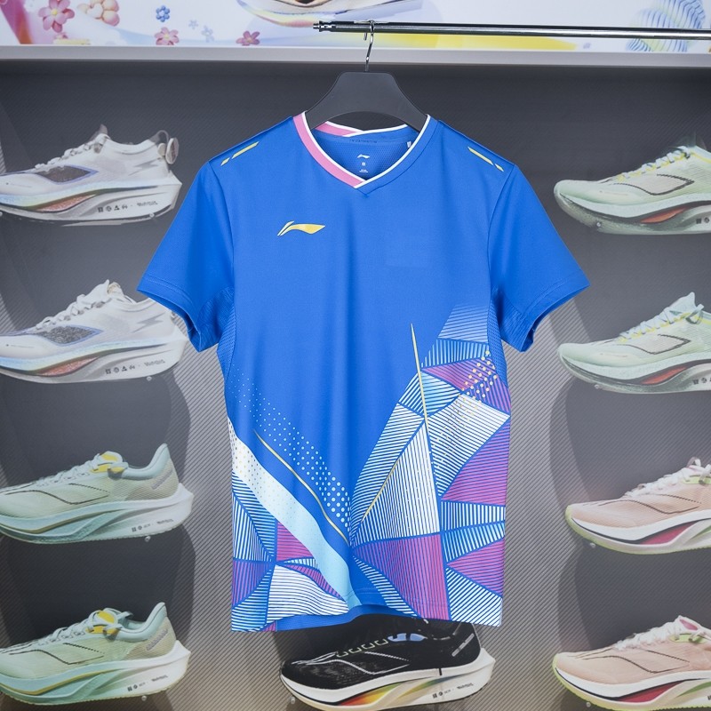 李宁正品羽毛球系列男子凉爽舒适透气训练运动短袖T恤AAYU127-4,运动服/休闲服装,运动T恤,淘宝优惠券,粉丝福利购,淘宝优惠卷