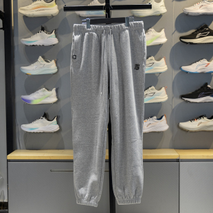 AKLV779 李宁正品 反伍BADFIVE男子宽松透气运动休闲针织束脚长裤