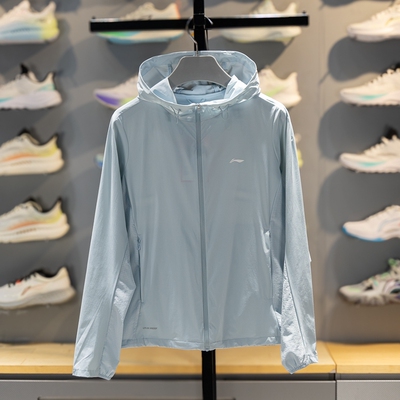 李宁正品女子凉爽透气夹克外套