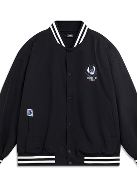 Lining/李宁正品2023新款男子运动休闲宽松单排扣外套 AJDT409