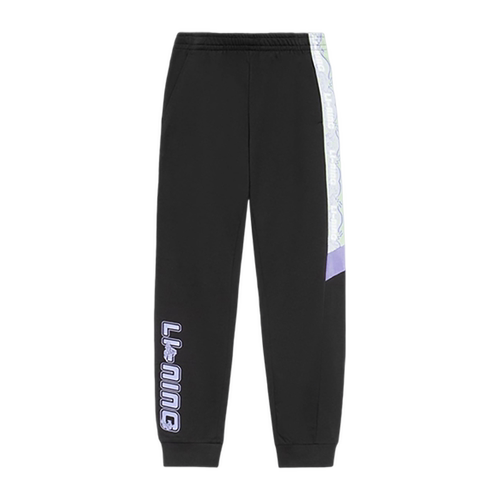 Lining/李宁正品女大童运动生活系列时尚宽松透气束脚卫裤YKLS140