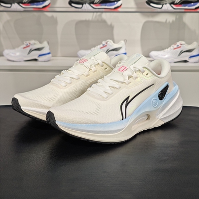 李宁正品烈骏7 V2男子新款高回弹轻便稳定轻便运动跑鞋ARZU003-1