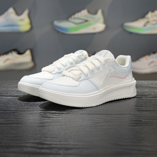 李宁正品女子轻便透气低帮板鞋