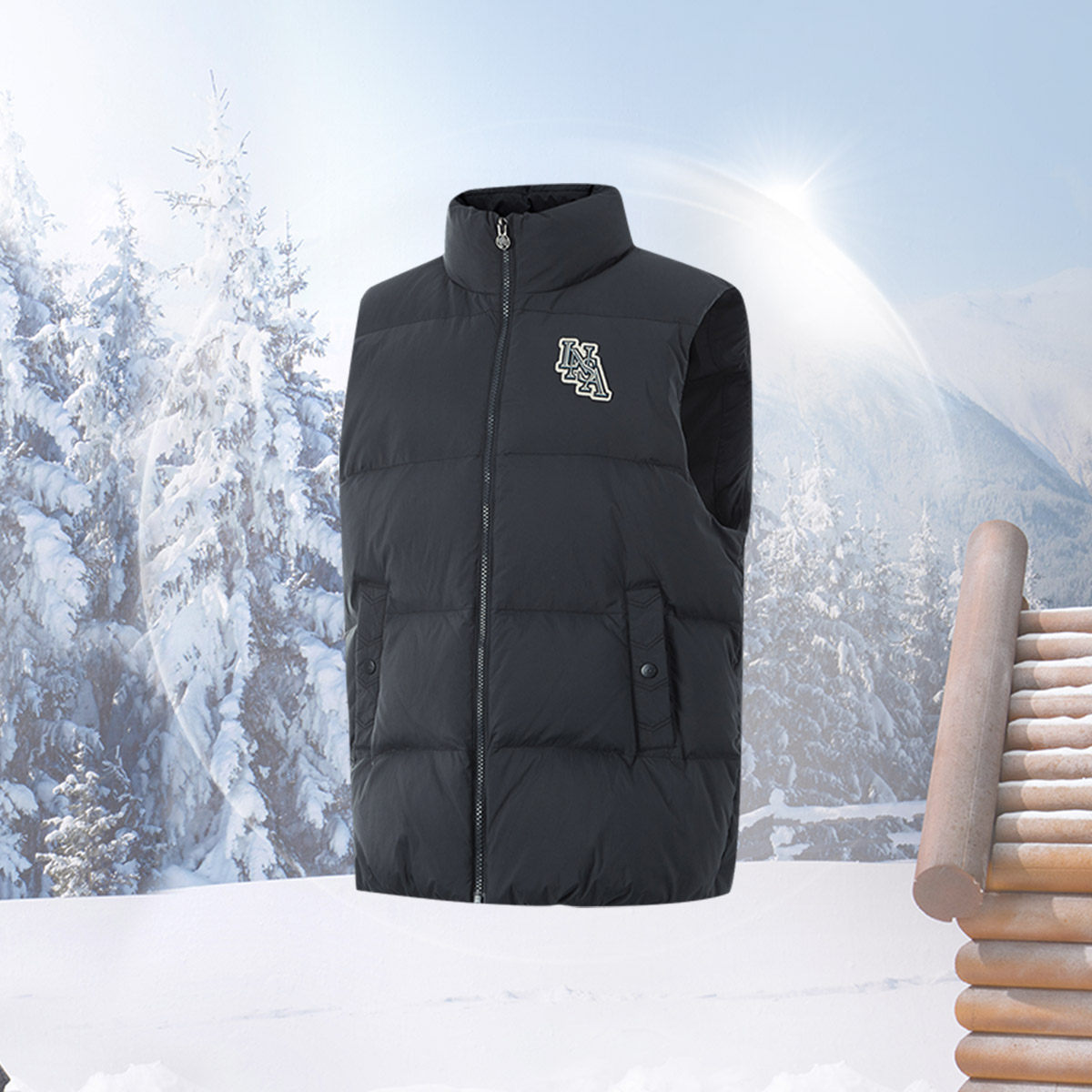 李宁正品运动生活系列男大童简约立领保暖宽松羽绒马甲YMRU009,童装/婴儿装/亲子装,马甲,淘宝优惠券,粉丝福利购,淘宝优惠卷