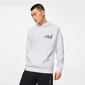 连帽套头衫 韦德系列男子运动休闲时尚 卫衣AWDSE73 新款 李宁正品