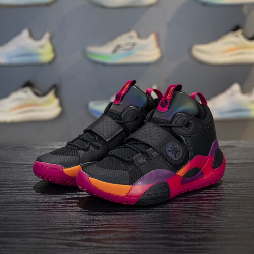 李宁正品男大童运动训练篮球鞋