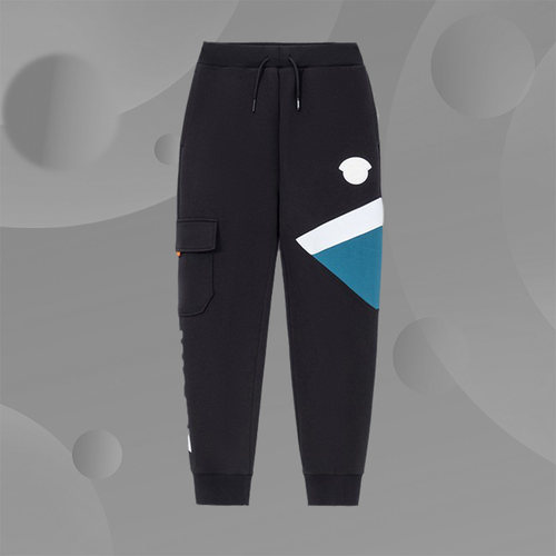 李宁正品童装卫裤男大童韦德系列青少年春束脚运动长裤YKLS003