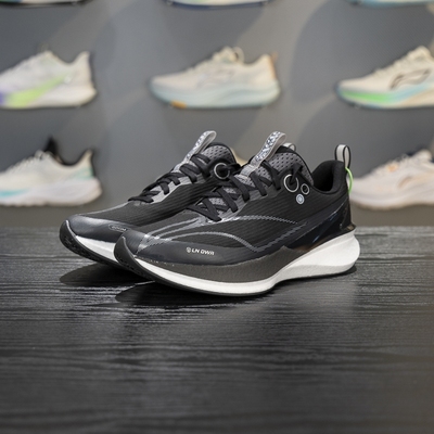 李宁正品男子缓震透气跑步鞋