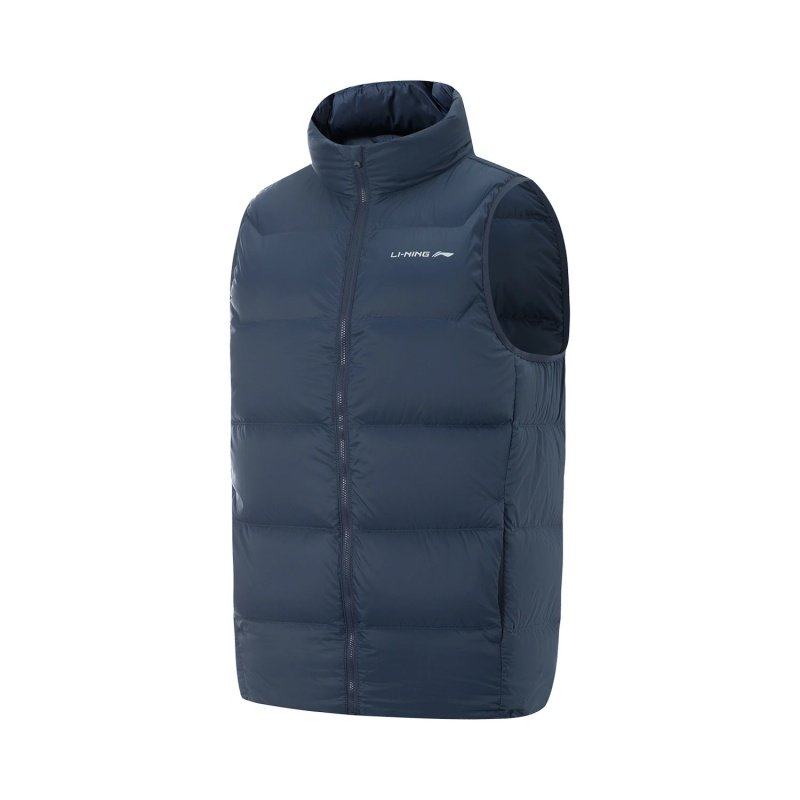 李宁正品冬季新款男子舒适休闲百搭保暖立领羽绒服马甲AMRV077-6,运动服/休闲服装,羽绒马甲,淘宝优惠券,粉丝福利购,淘宝优惠卷