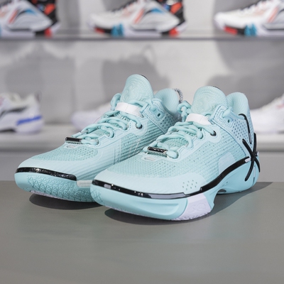 李宁正品韦德幻影6 晨曦男子轻量高回弹耐磨篮球场地鞋ABPU029-3