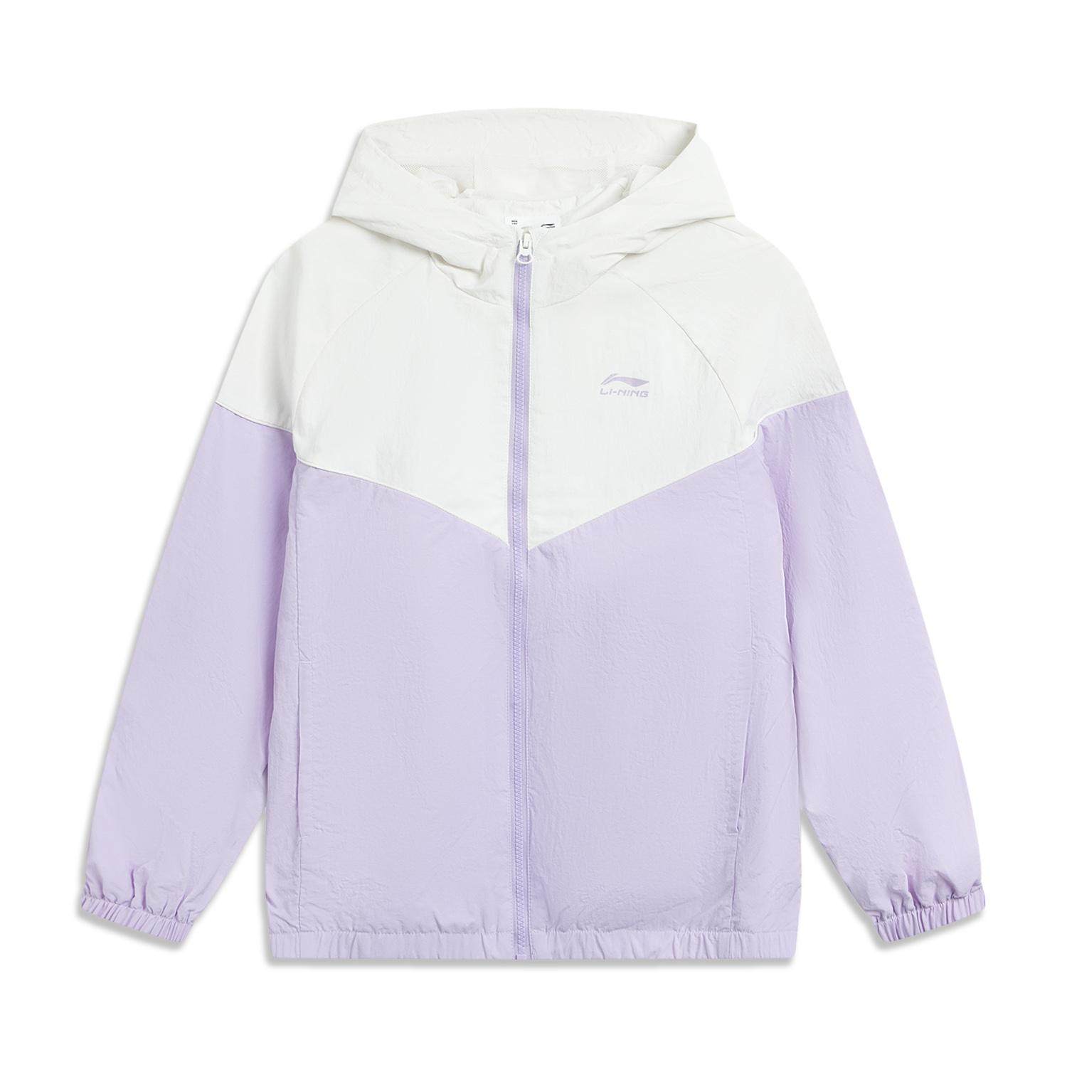 李宁正品运动生活系列女大童时尚潮流透气连帽夹克外套YFDV228,童装/婴儿装/亲子装,普通外套,淘宝优惠券,粉丝福利购,淘宝优惠卷