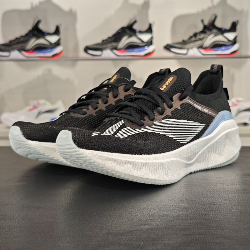 李宁正品越影3 PRO男子轻量网面透气百搭舒适跑步鞋ARHU001-13