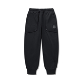 AKLU225 功夫系列男子简约针织束脚宽松运动卫裤 Lining 李宁正品