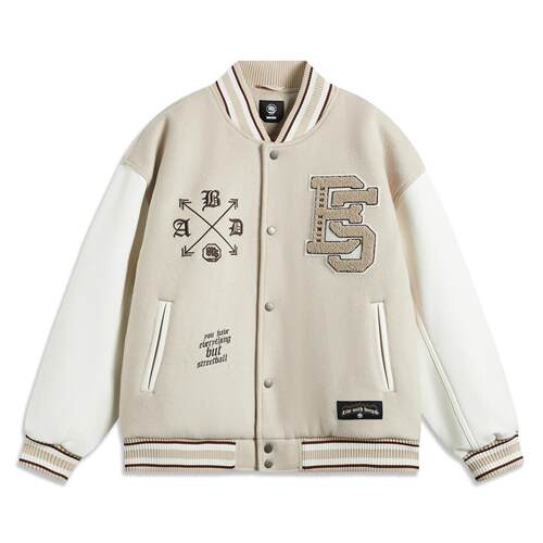 李宁正品男子时尚宽松保暖棉服