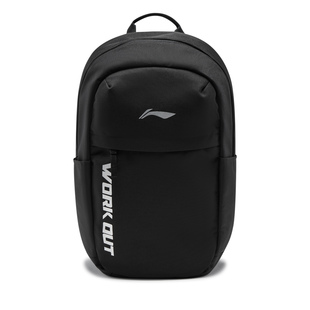 李宁正品2026新款健身系列男女时尚简约运动大容量双肩包ABSW163