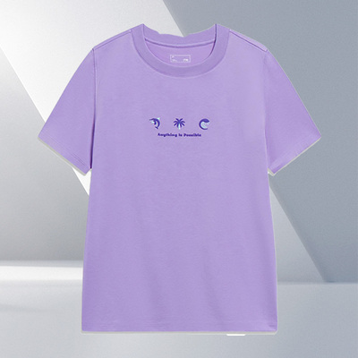 Lining/李宁正品女子短袖T恤