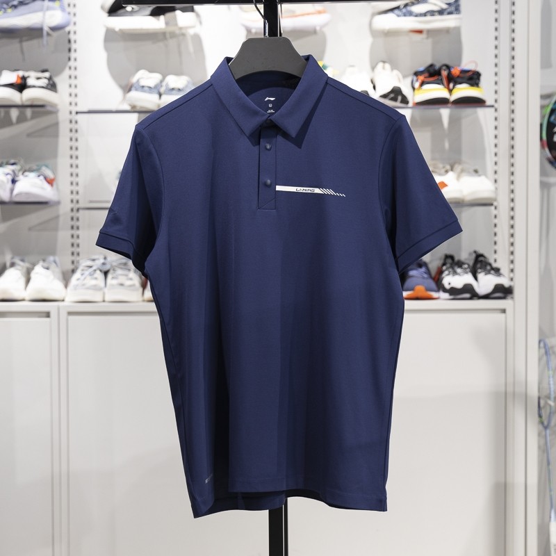 李宁正品团购系列男子商务休闲吸湿透气翻领短袖POLO衫APLV113-6,运动服/休闲服装,运动POLO衫,淘宝优惠券,粉丝福利购,淘宝优惠卷