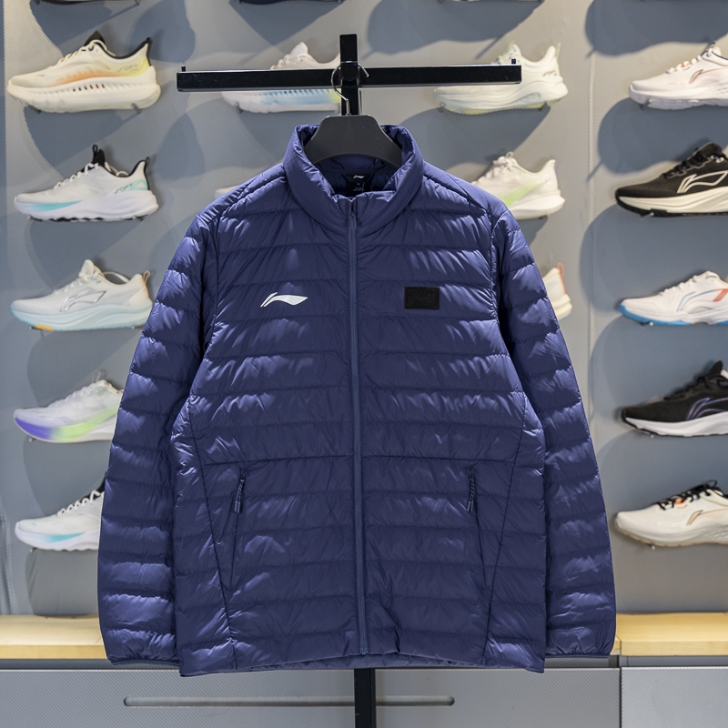 李宁正品男女运动训练羽绒服