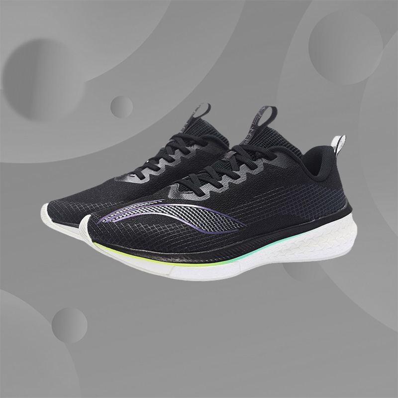 李宁正品男子新款减震回弹运动休闲跑步鞋ARMS003