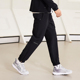 AYKR531 男子跑步系列速干梭织加绒收口长裤 李宁运动裤 冬款