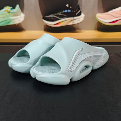 李宁正品男子篮球场下拖鞋