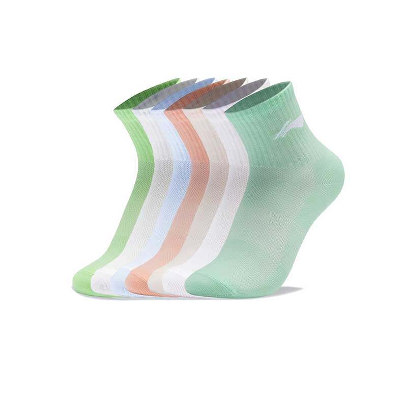 Lining/李宁正品女大童运动生活系列透气舒适七双装儿童袜YWTT025,运动包/户外包/配件,运动袜,淘宝优惠券,粉丝福利购,淘宝优惠卷