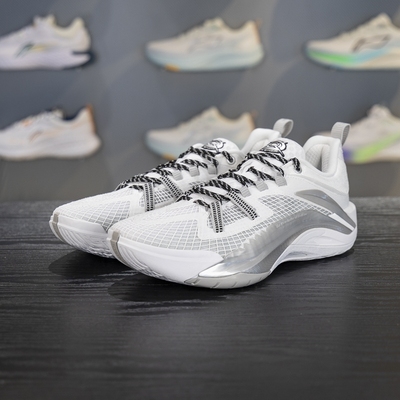 李宁正品反伍游击1 Super V2男子轻量高回弹实战篮球鞋ABFV021-3