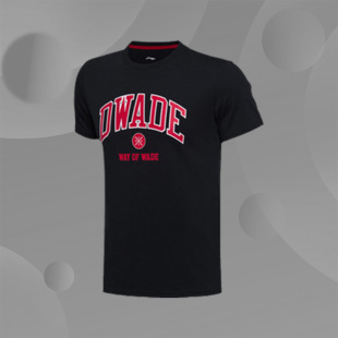 T恤 李宁正品 男子韦德系列运动休闲舒适透气短袖 新款 AHSM209 夏季