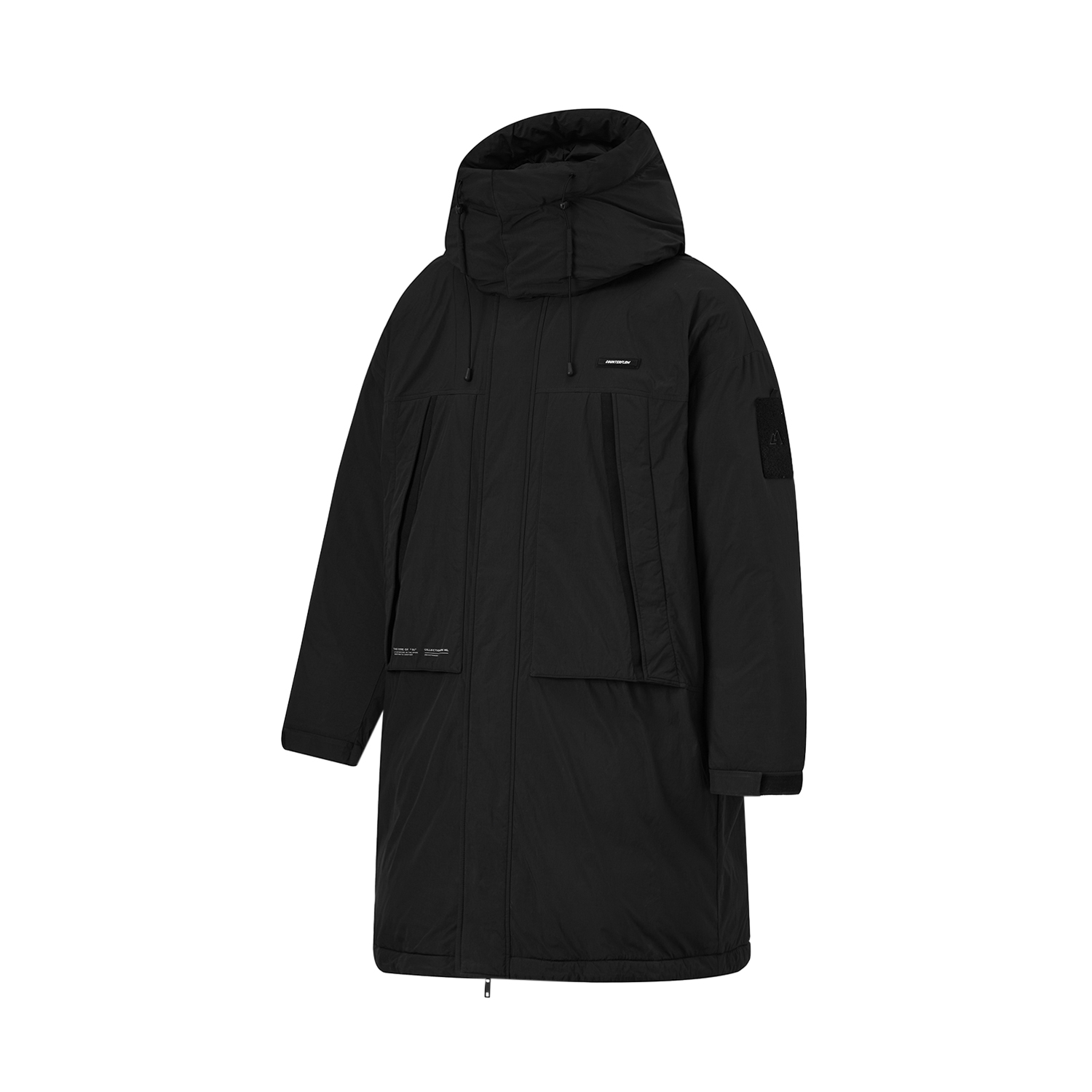 Lining/李宁正品男子户外系列保暖防风连帽运动羽绒服AYMT279