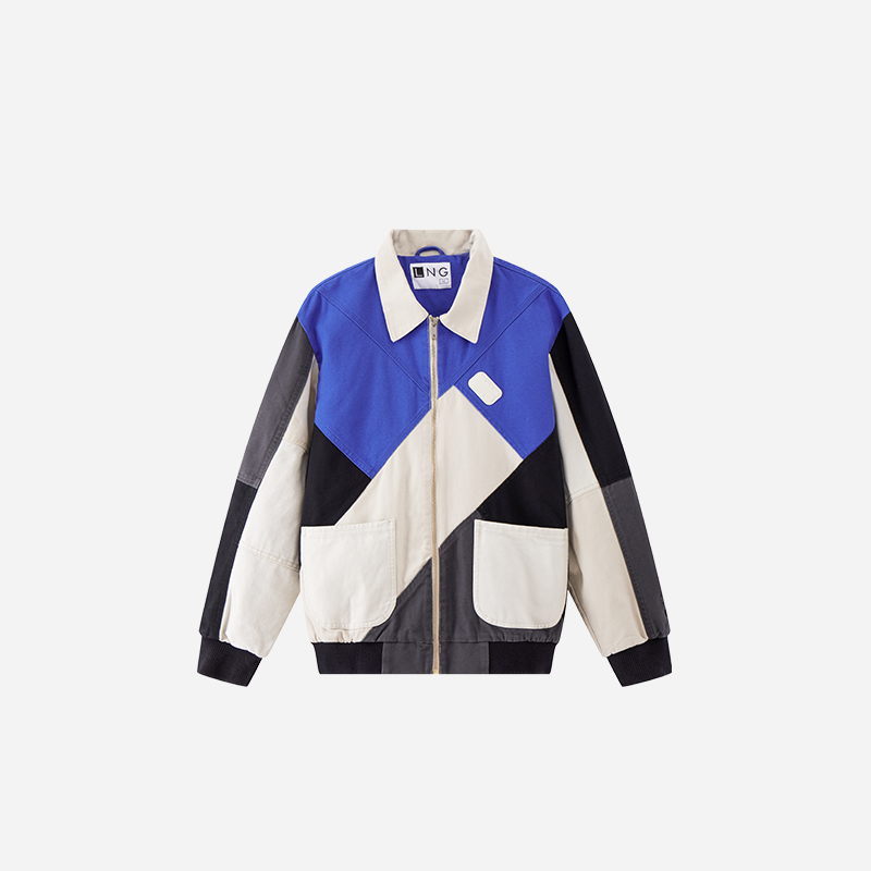 Lining/李宁正品中国选手李宁联名男子潮酷百搭拼接外套LFDR019