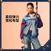 李宁正品 ANDERSSON BELL联名系列女子宽松休闲夹克外套AFDVF74