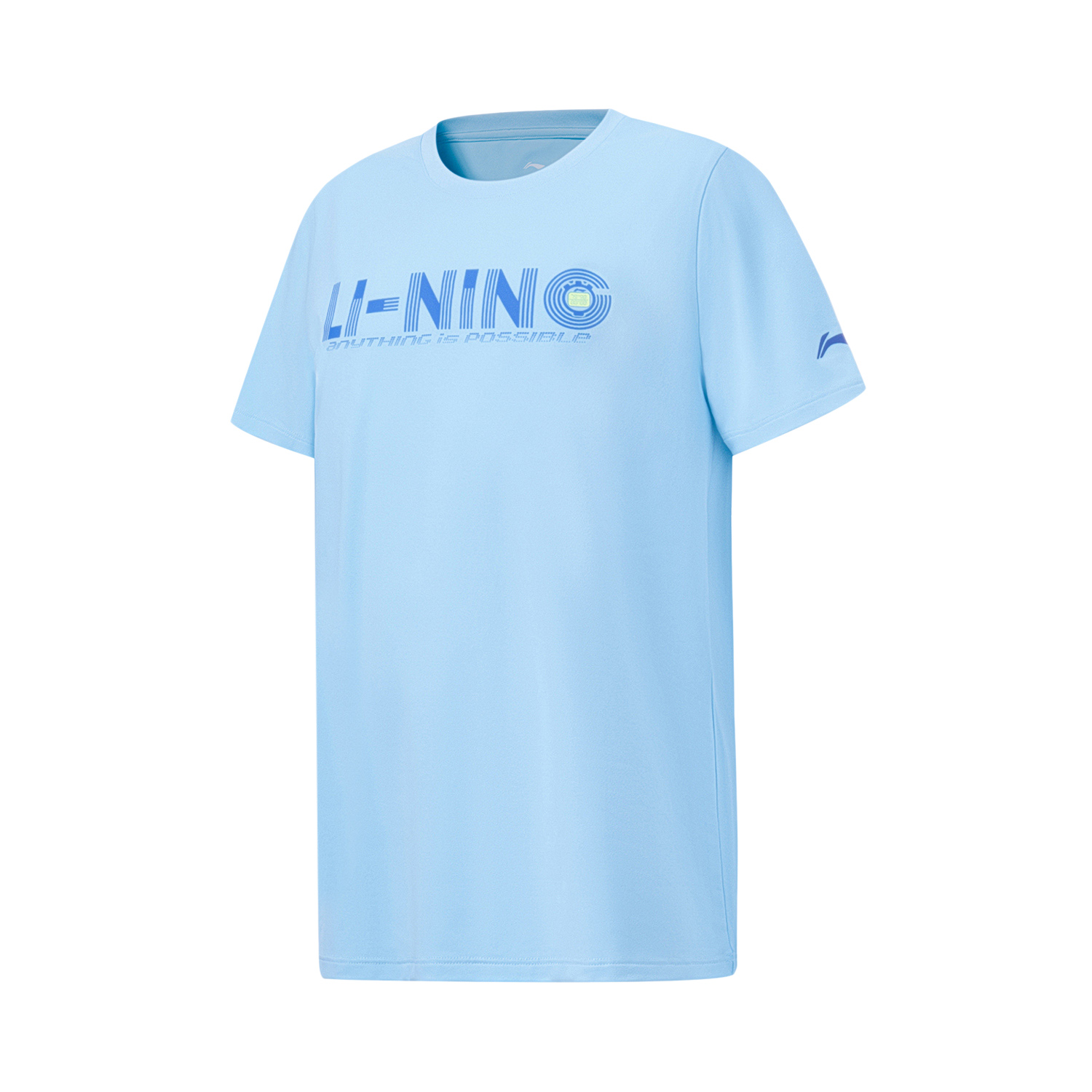 Lining/李宁正品夏季儿童训练系列圆领透气舒适短袖T恤YTST091-8