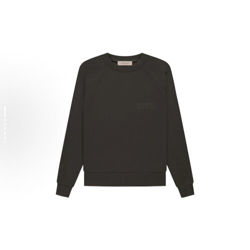 Essentials Fear Of God FOG 圆领卫衣高领relaxed散边宽松保暖