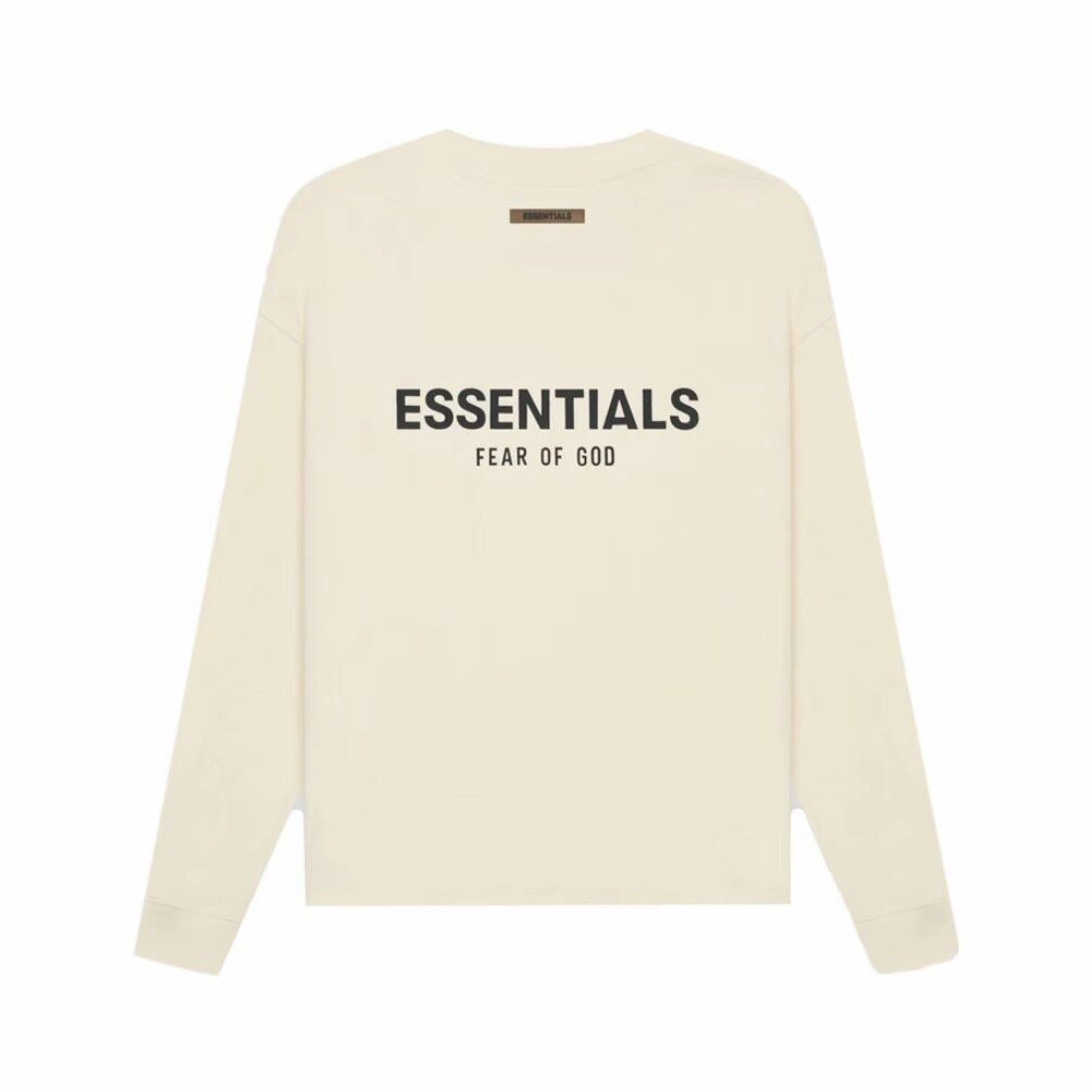 Essentials Fear Of God 大logo字母 21FW长袖T恤打底