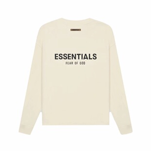 Essentials Fear Of God 大logo字母 21FW长袖T恤打底