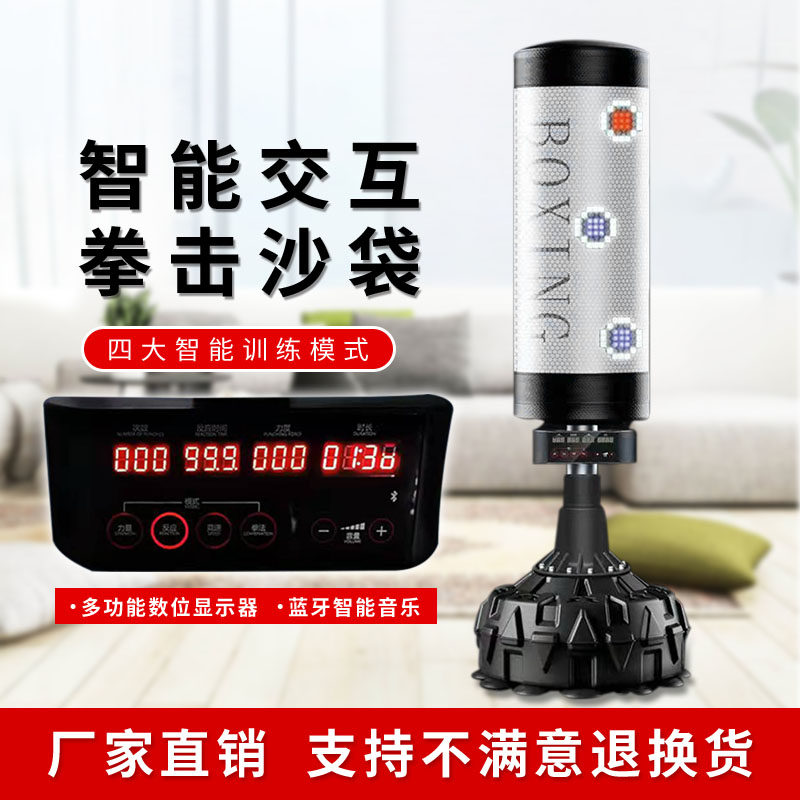 拳擊沙袋燈光音樂家用訓練器材