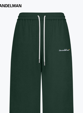 ANNANDELMAN官方直营2025新款休闲裤直筒针织裤