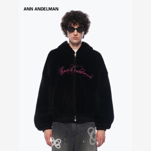 ANN 棉服女加厚保暖防寒双面穿羊羔绒面包服夹克外套 ANDELMAN冬季