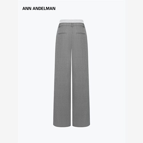 ANNDELM官方灰色西装裤