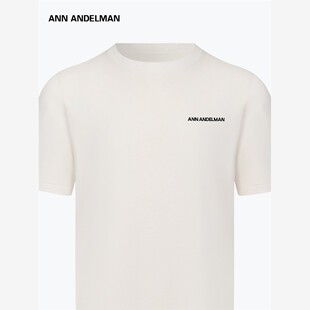 ANN 圆领毛织T恤 ANDELMAN修身
