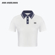 上衣 ANN 拼色POLOT恤 新款 短袖 ANDELMAN官方直营 2025夏季