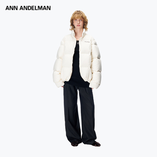 【明星同款】ANN ANDELMAN官方直营冬季白色面包服羽绒服女白鸭绒